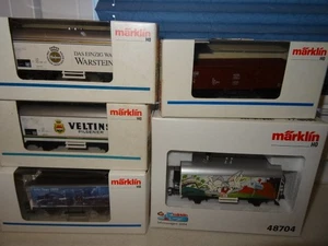 Spur HO Märklin Konvolut Güterwagen - Bild 1 von 2