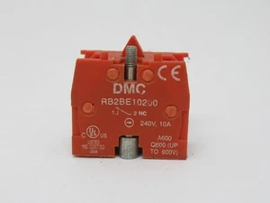 DMC RB2BE10200 Push Button Contact Block 1NC 240V 10A USED - Picture 1 of 4