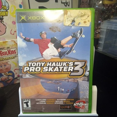 Tony Hawks Pro Skater 3 Xbox Original Con Manual Probado Y Funciona Se vende como está Foto 1 de 3