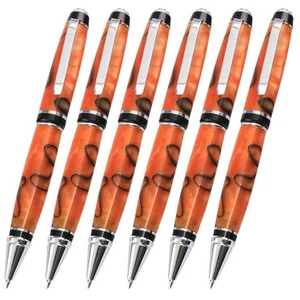 Cigar Pen Kit, Chrome Finish, 6 Pack, Legacy Woodturning - Picture 1 of 6