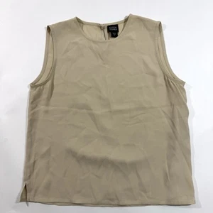 Eileen Fisher Silk Camisole Tank Top Beige Size Small - Picture 1 of 6