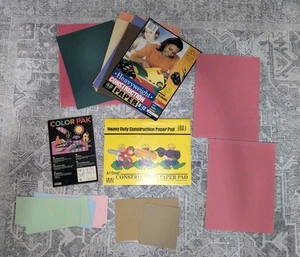 Vintage Lot Of Construction Paper - Picture 1 of 7