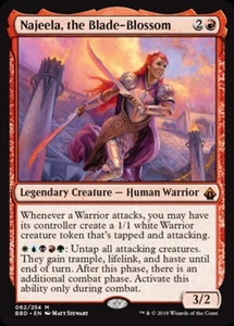 MTG English Najeela, the Blade-Blossom NM Normal Battlebond - Picture 1 of 1