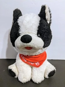 American Greetings Boston Terrier Puppy Dog “I Dig You” Red Bandana 10" Plush - Picture 1 of 6
