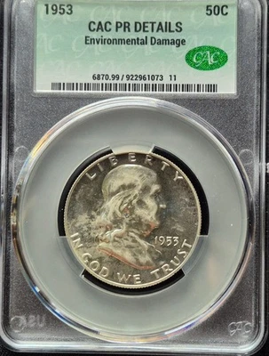 Juego de prueba 1953 - Clasificado CACG - (5 monedas) - Tenga en cuenta el estado de cada moneda Foto 1 de 4