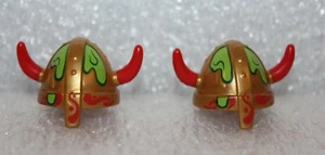 Playmobil Ritter Helm Wikinger Gold   2 Stück  - Bild 1 von 3
