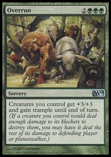 Magic the Gathering MTG Overrun (198) Magic 2010   MP
