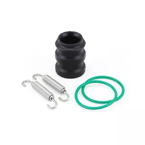 Exhaust O-rings + Pipe Springs + Muffler Flange Rubber KTM 125 144 150 200 SX XC - Picture 1 of 1
