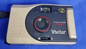 VIVITAR PN2011 35mm Film Camera Panoramic Focus Free Point and Shoot - Picture 1 of 2