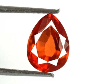 3,35 ct Birne Padparadscha orange Saphir Edelsteine natürlich zertifiziert B60974 - Bild 1 von 7
