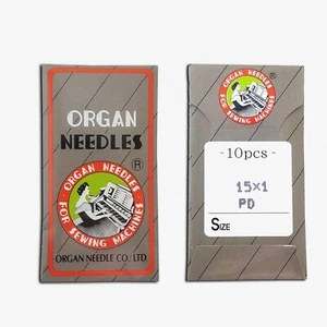 Titanium StitchMaster Needles - 20 Pack, Flat Shank, Multiple Sizes for Home Sew - Picture 1 of 3