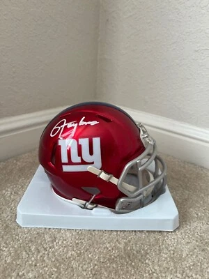 Мини-шлем с автографом Лоуренса Тейлора из New York Giants Flash Beckett Witness - Изображение 1 из 4