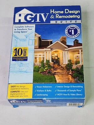 Nova Development HGTV Home Design & Remodeling Suite 2009 (Windows Vista, XP) Foto 1 de 4