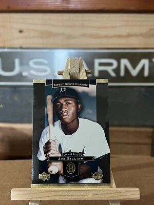 Jim Gilliam Brooklyn Dodgers 2003 Upper Deck Sweet Spot Classic  - Image 1 of 2
