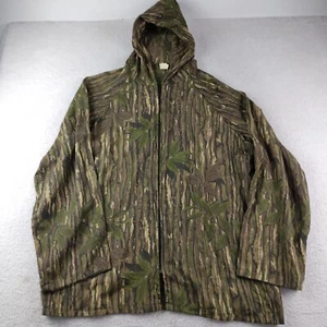 Spartan Realtree Camo Jacket Full Zip Lightweight Hunting One Size Vintage - Picture 1 of 5