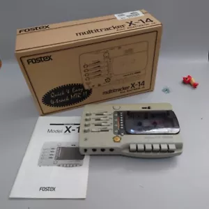 Fostex X14 Vintage 4 Track Cassette Multitracker Recorder with BOX not tested - Picture 1 of 6