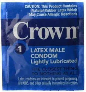 50ct Okamoto Crown Thin Latex Condoms -Expiration Date 2028 - Picture 1 of 5