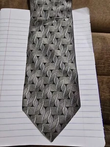 Joseph & Feiss International Tie Used Colorful Geometric Unisex Full Length Silk - Picture 1 of 3