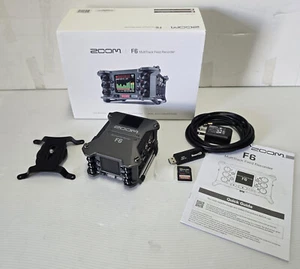 Grabadora de campo multipista Zoom F6 32 bits - Imagen 1 de 7