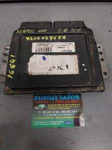 8200024658 ecu engine control unit for RENAULT SCENIC 1.6 G G-K4M A7 2001 52741 - Imagen 1 de 2