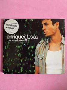 Enrique Iglesias - Love To See You Cry (CD, 2002) 2 TRK ENH LTD ED INC Poster - Picture 1 of 5