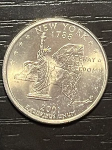 2001 P - New York State Quarter - Picture 1 of 5
