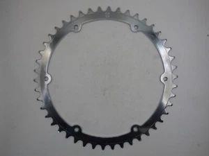 CHROME STEEL CHAINRING - 46 T - 157 BCD - FITS SIMPLEX - NOS - Imagen 1 de 3