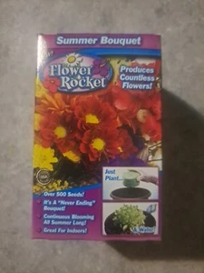 Flower Rocket AS SEEN ON TV Summer Bouquet Kit Over 500 Seeds  - Picture 1 of 3