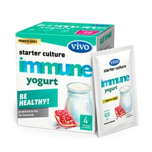 4 Sachets Yogurt Starter Culture Natural Homemade Bio dried for 12 liters milk - Picture 1 of 5