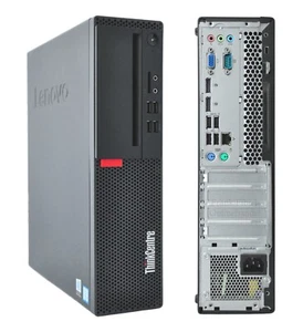 Lenovo ThinkCentre SFF M710s NVMe SSD - i3 i5 i7 - 8/16/32GB RAM - Windows - Imagen 1 de 3