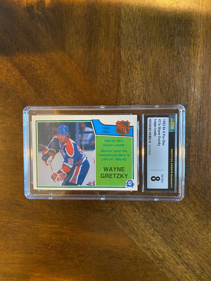 Wayne Gretzky CSG 1983 8 O-Pee-Chee - #216 Foto 1 de 1