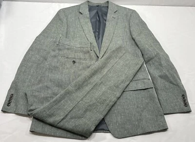 NWT J.Crew Mens Thompson Linen Suit Jacket / Pants Chino Size 44L 34/30 Tapered - Image 1 of 4