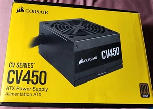 Corsair CV450, CV-Serie, 80 PLUS Bronze zertifiziert, 450 Watt Netzteil - Bild 1 von 2