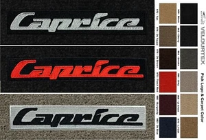 Lloyd Mats Velourtex Chevrolet Caprice Logo Front Floor Mats (1991-1996) - Bild 1 von 21