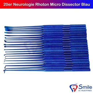 Neurología años 20 rotón microdisectores disector instrumentos quirúrgicos - Imagen 1 de 2