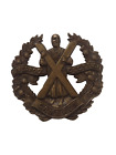 Liverpool Scottish Cameron Highlanders Czapka Odznaka Mosiądz Ekonomiczny 2Uchwyty Antyk Org