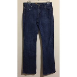 Kut From The Kloth Jackie Bootcut Jeans Size 10 Womens Blue Denim - Picture 1 of 6