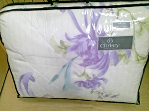 Christy Spirit Lavender 250 x 250 cm Double Bed spread / Throw