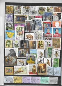 Briefmarken Österreich ab 2002, Los (ca.55 Stk) Marken gestempelt - Bild 1 von 1