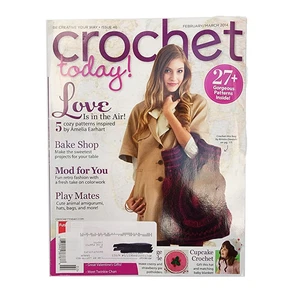 Crochet Today! Magazine February/March 2014 Twinkie Chan Fashion Hats Bags v - Bild 1 von 5