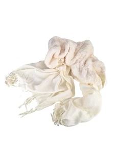 Damen Schal mit Kunstleder Gianmarco Venturi - Bild 1 von 2