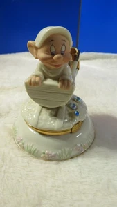 Lenox Treasures Disney Snow White and Seven Dwarfs DOPEY Figure Trinket Box - Picture 1 of 5