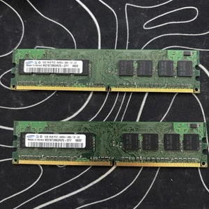 2GB DDR2 PC2-6400U (2 x 1GB) DESKTOP RAM - Picture 1 of 2