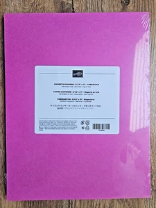 Cartulina Stampin Up 8-1/2" x 11" nuevo paquete de 24 MAGENTA MADNESS retirada - Imagen 1 de 2