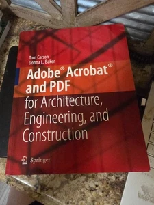 Adobe Acrobat and PDF for Architecture, Engineering, and Construction Book - Picture 1 of 4