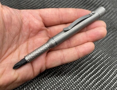 MARATAC CountyComm 1/4” Titanium Pen Driver Stonewashed NEW - Image 1 of 3