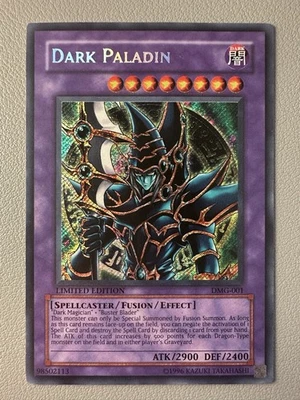 Dark Paladin Limited Edition DMG-001 Yu-Gi-Oh! - Image 1 of 2