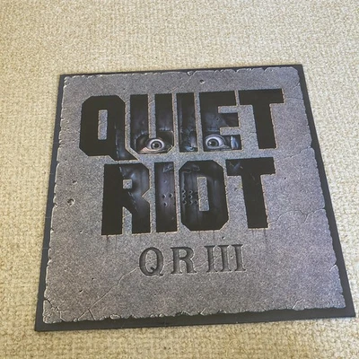 Quiet Riot - QR III Vinyl LP 1986 Original UK Press in excellent condition - Image 1 of 4