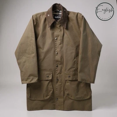 Chaqueta de cera Barbour Classic Northumbria talla 38 verde oliva Foto 1 de 4