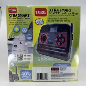 Temporizador de paisaje TORO Xtra Smart EC-XTRA 8 zonas y sensor meteorológico inalámbrico 53855 - Imagen 1 de 6